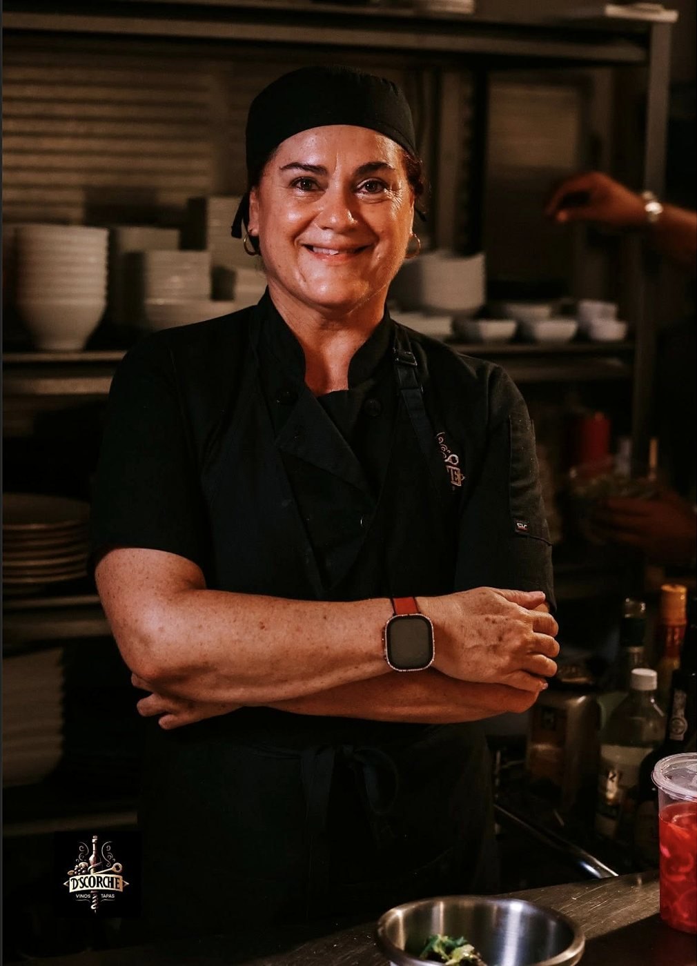 Gloria en la cocina de D’SCORCHE